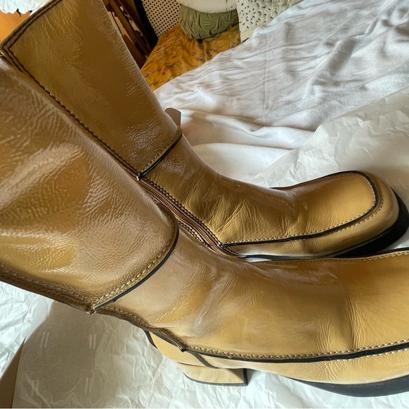 Miista Alzira Beige Black Boots - Picture 3 of 16